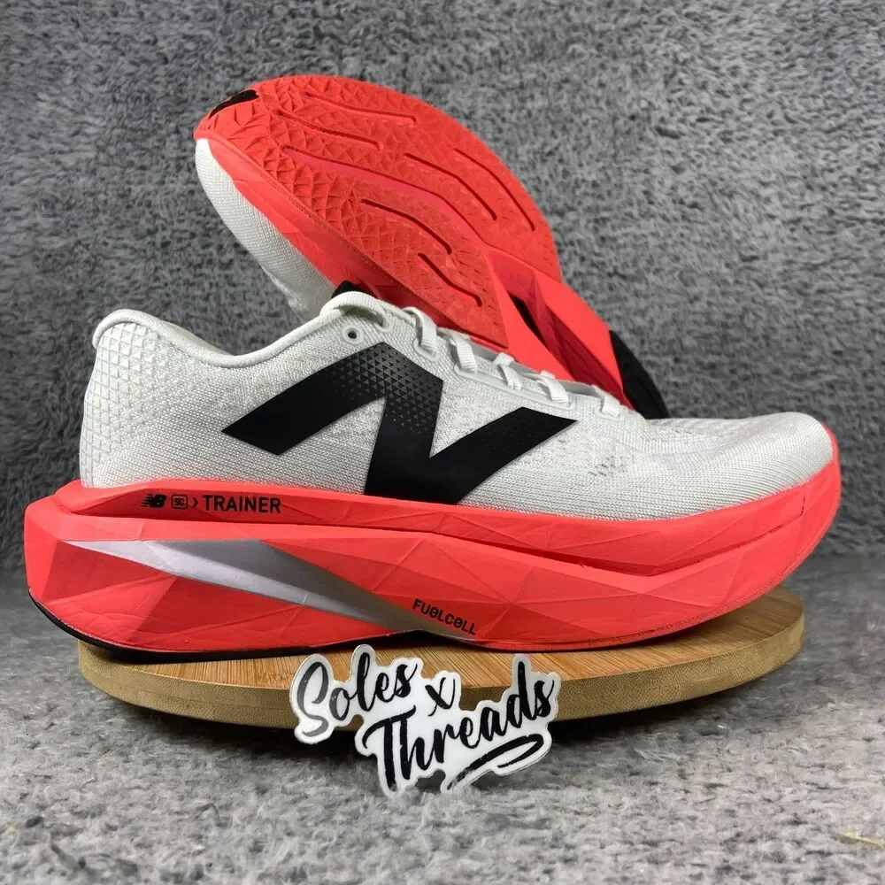 New Balance FuelCell SuperComp Trainer v3 Size 11 Men Urgent Red Sea Salt MRCXY4